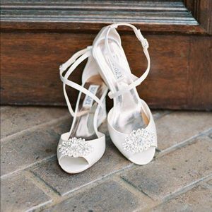 Badgley Mischka Abigail Peep Toe Wedge